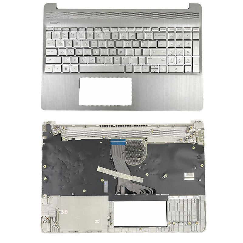 DURAFORCE For HP 15-DY 15-EF 15-dy1032wm 15-ef0023dx Palmrest M17184-001 L63578-001 Silver