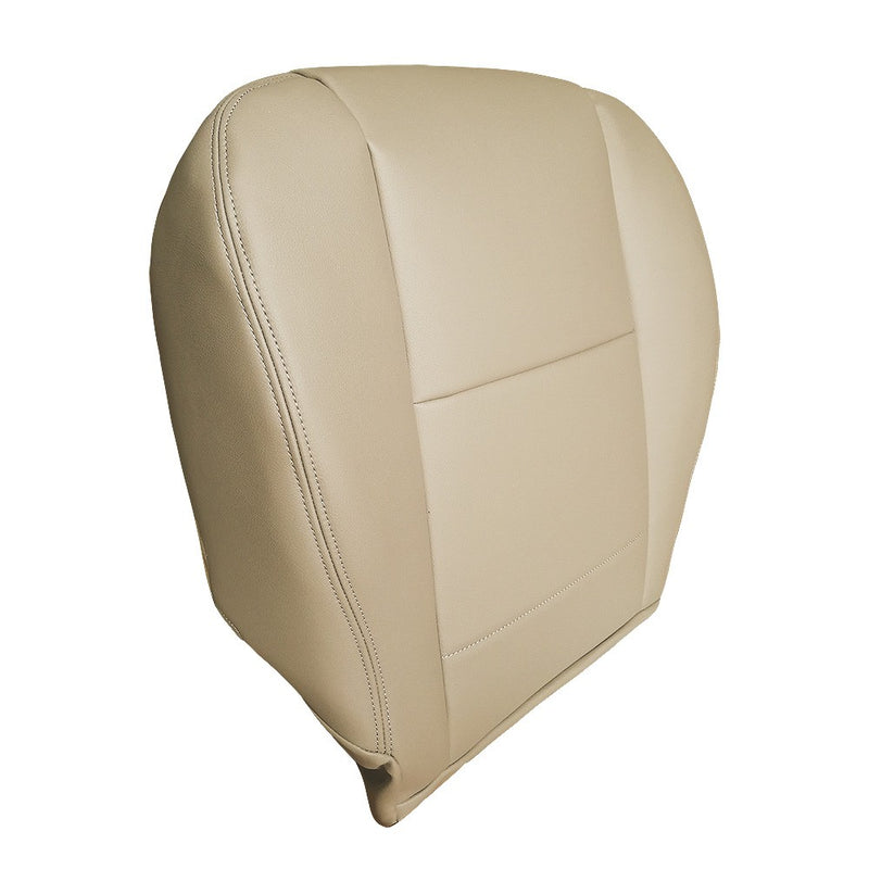 DURAFORCE Driver Side Bottom Leather Seat Cover Tan 2000 to 2004 For Toyota Tundra Sequoia