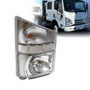 DURAFORCE New Right Headlight & Corner Lamp For ISUZU NPR NPR-HD NQR NRR 2008-2020 US
