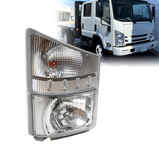DURAFORCE New Right Headlight & Corner Lamp For ISUZU NPR NPR-HD NQR NRR 2008-2020 US