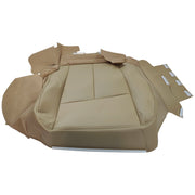 DURAFORCE Driver Side Bottom Leather Seat Cover Tan For 2007 2008 - 2014 Ford Expedition
