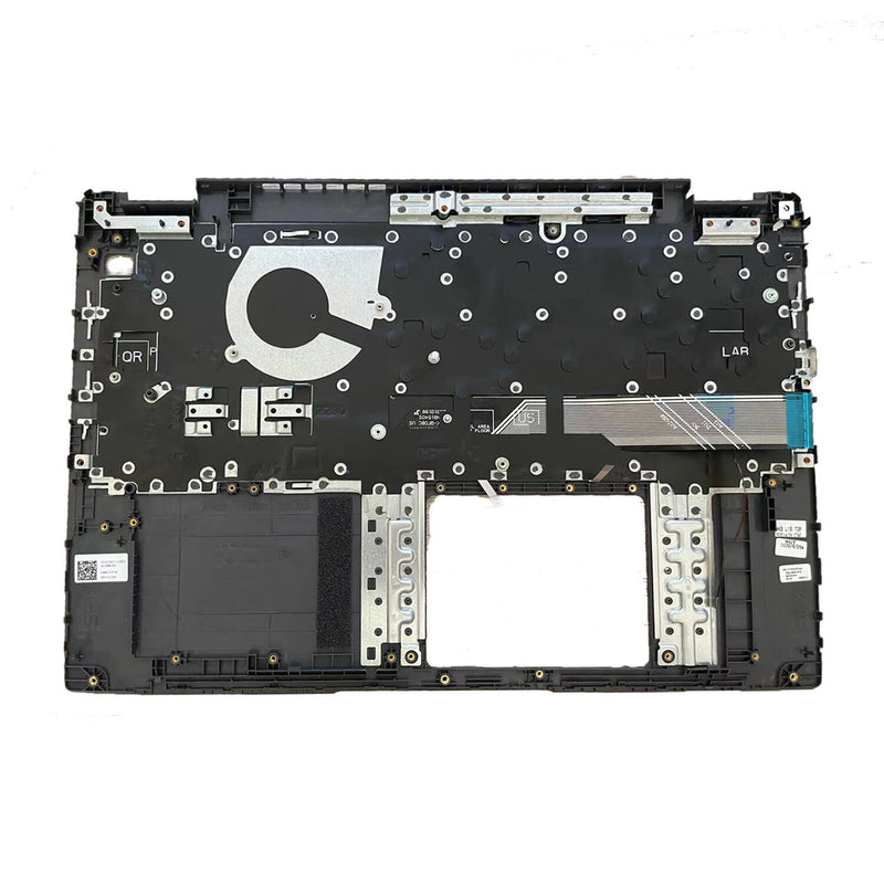 DURAFORCE New Palmrest Upper Case No-Backlit Keyboard 0JYG4Y JYG4Y For Dell Latitude 3510