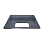 DURAFORCE Blue Palmrest Backlit Keyboard For HP Spectre X360 13-AP 13-AP0013DX L37683-001