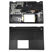 DURAFORCE Palmrest Backlit Keyboard For Dell Vostro 3510 3515 3520 3525 088YX6 N184 Black