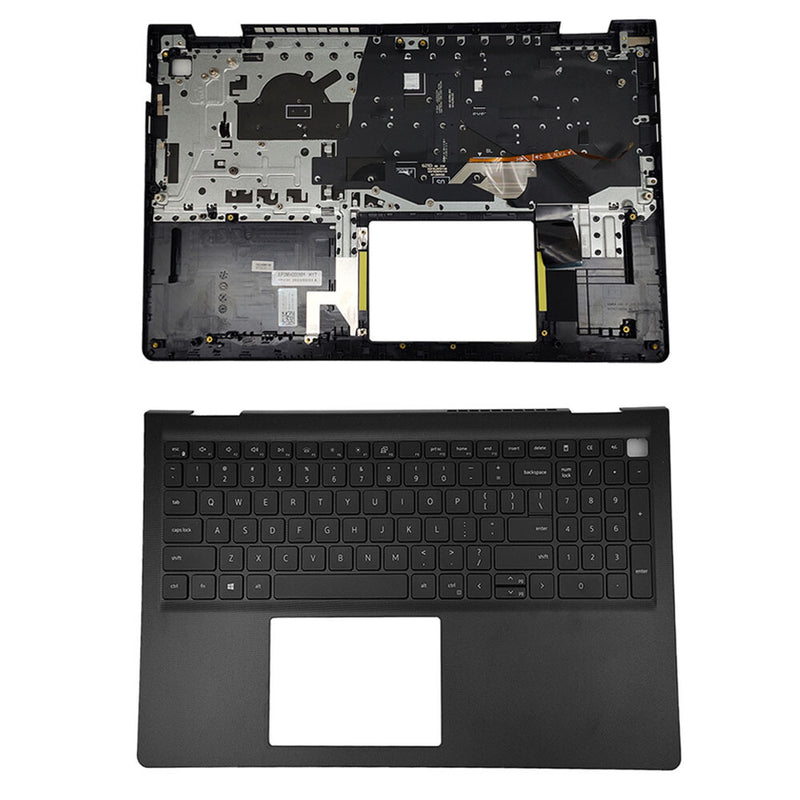 DURAFORCE Palmrest Backlit Keyboard For Dell Vostro 3510 3515 3520 3525 088YX6 N184 Black