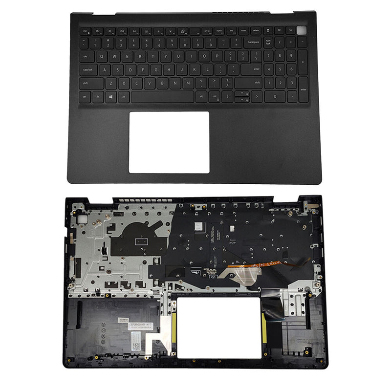 DURAFORCE Palmrest Backlit Keyboard For Dell Vostro 3510 3515 3520 3525 088YX6 N184 Black