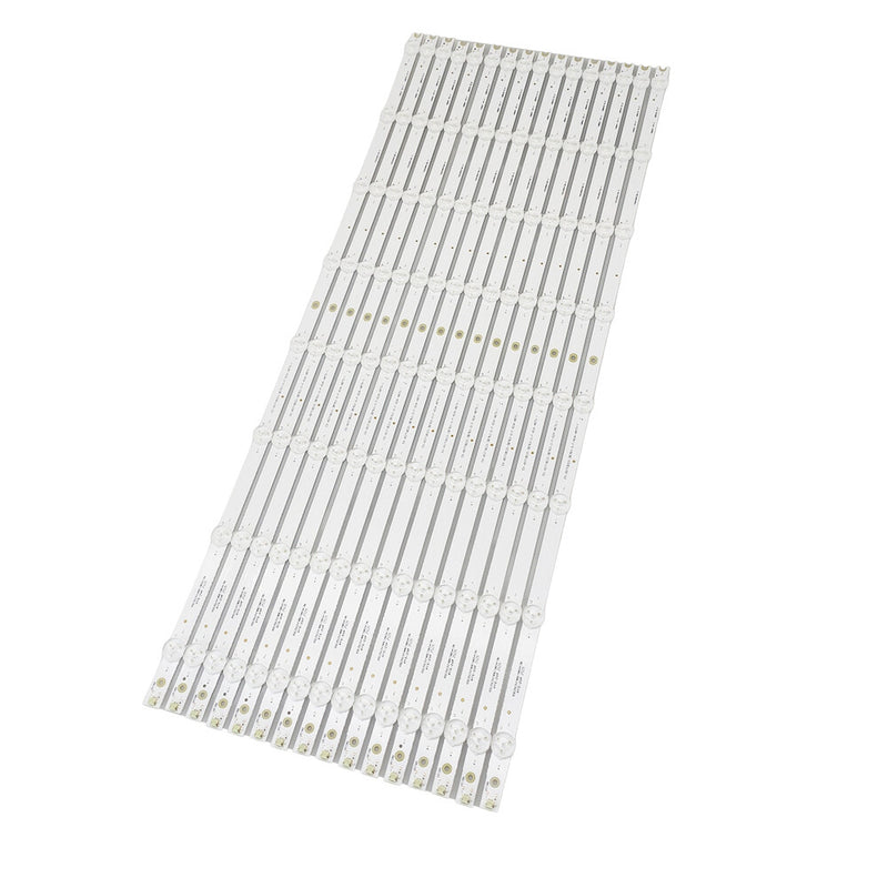 DURAFORCE 16pcs LB65018 LED Backlight Strips for Vizio D65U-D2 D65-D2 E65X-C2