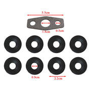 DURAFORCE For Chevy GMC 4.8/5.3/6.0/6.2/7.0L Valve Cover Graphite Gasket Set Grommets Kit