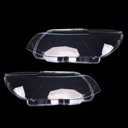 DURAFORCE A Pair For BMW E92 Coupe E93 328i 2010-2013 LCI Clear Headlight Lens Covers