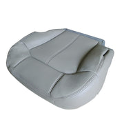DURAFORCE For 1999 2000 2001 2002 GMC Sierra Driver Side Leather Bottom Seat Cover Gray