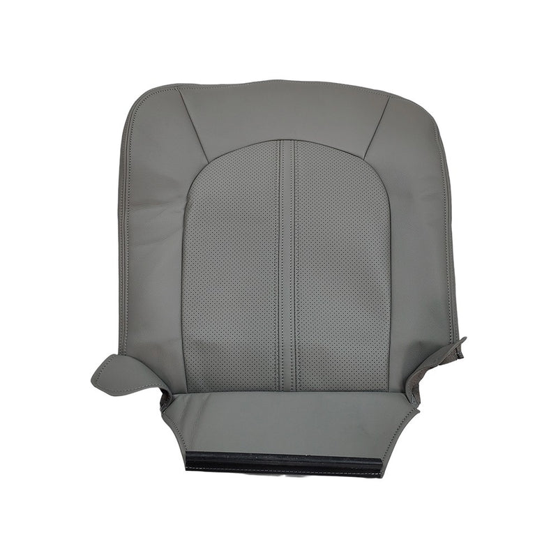 DURAFORCE For 2008 2009 - 2013 Cadillac CTS Front Driver Bottom Leather Seat Cover Gray