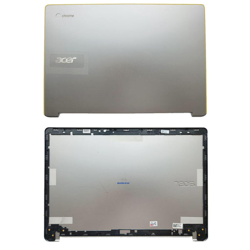 DURAFORCE New Lcd Back Cover For Acer Chromebook CB5-312T Top Case Lid Silver 60.GHPN7.001