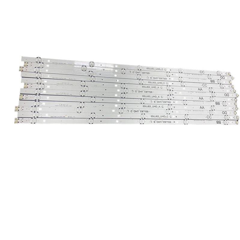 65UJ63 UHD A B C D LED strips for 65UJ634V 65UJ6300 65UJ630V 65UJ5500