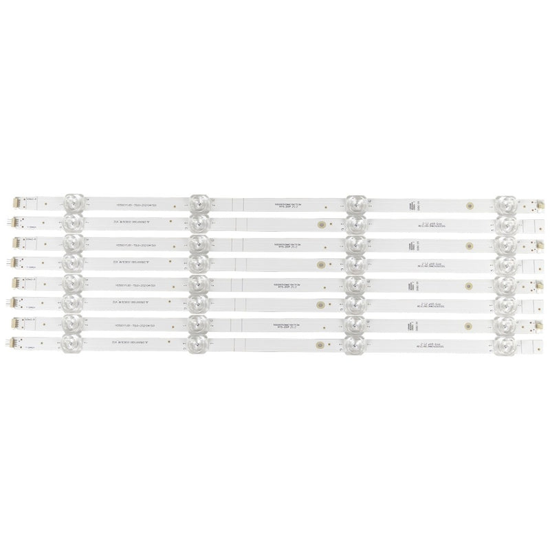 DURAFORCE For Hisense Toshiba SVH500AG1 SVH500AH2 LED Backlight Strips (4) 50A6G 50C350KU