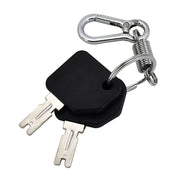 DURAFORCE 51335040 Ignition Key 186304 for Mustang Daewoo Komatsu JLG Shuttlelift KM31166P