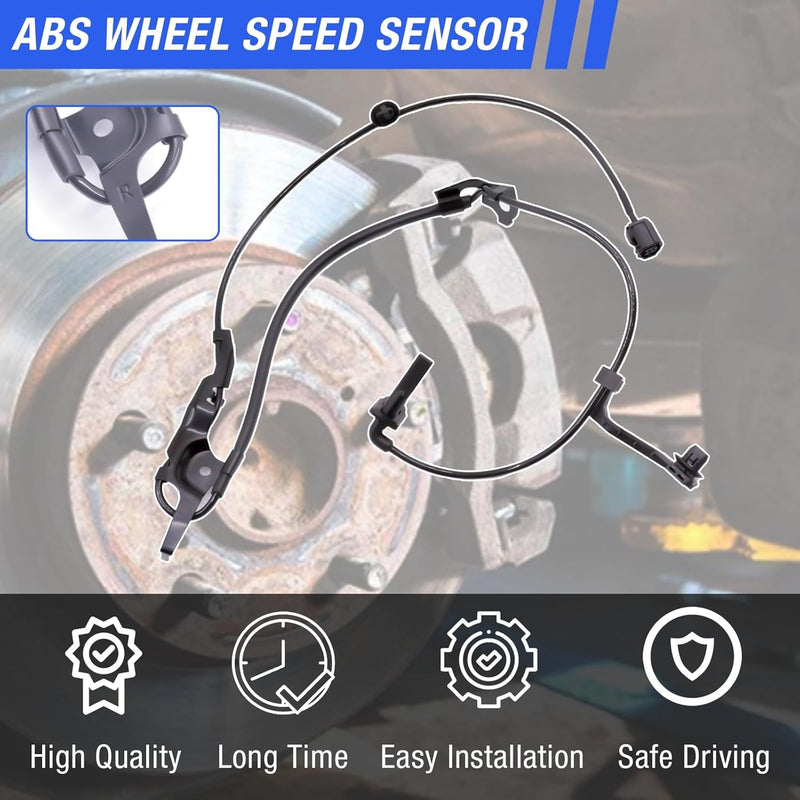 DURAFORCE 8954206081 ABS Wheel Speed Sensor Right For Toyota Avalon Camry 2018-2022