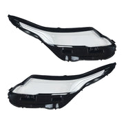 DURAFORCE Left & Right Headlight Clear Lens Cover For 2017-2024 Range Rover Velar