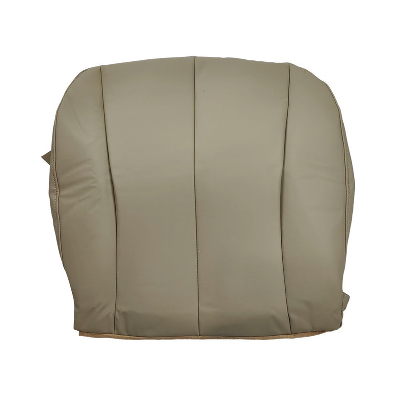 DURAFORCE Driver Side Bottom Replacement Leather Seat Cover Tan For 2007-2011 Toyota Camry
