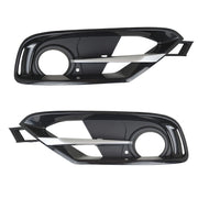 DURAFORCE For BMW 3 Series F30 F31 4pcs Front Bumper Fog Light Lamp Grille Covers Trim