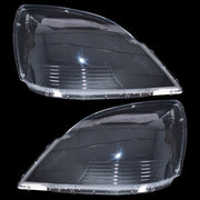 DURAFORCE Driver + Passenger Pair Headlamp Headlight Lens Covers For Lexus GX470 2003-2009