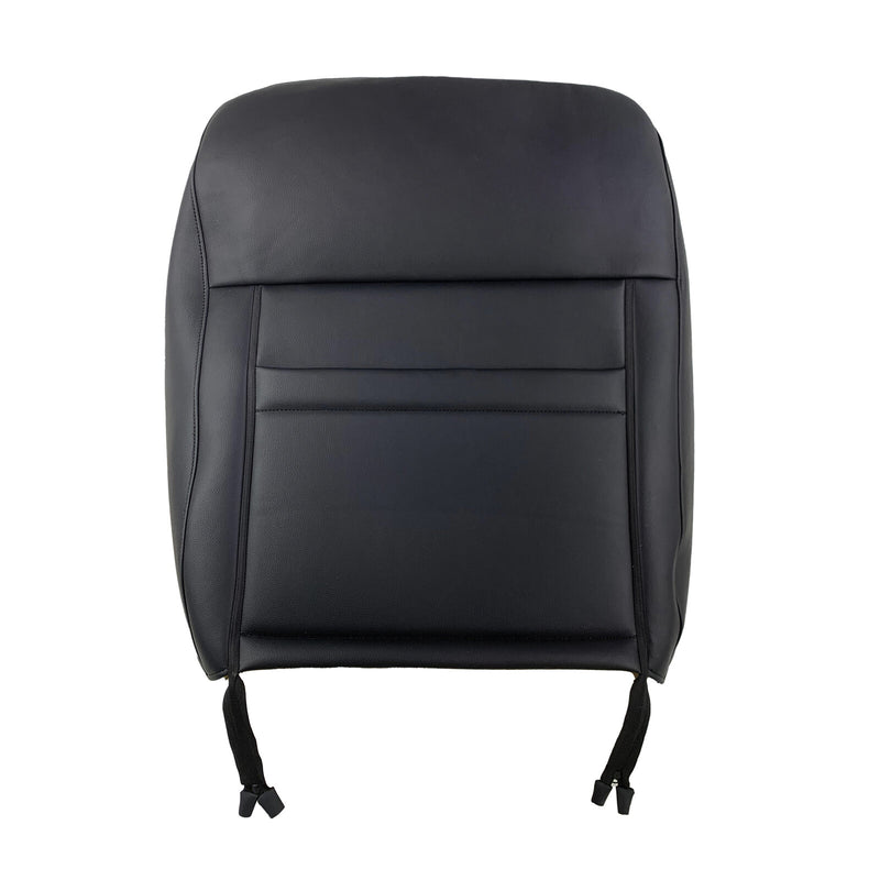 DURAFORCE Front Leather Perforated Seat Cover Black For 2007-2014 Ford Expedition Limited