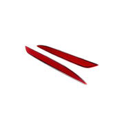 DURAFORCE Tail Rear Bumper Reflector Red Pair LH RH For Tesla Model Y 2022 2021 2020