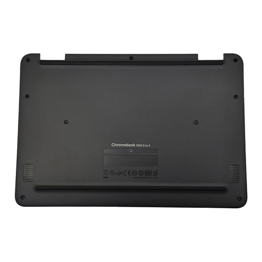 DURAFORCE Lower Bottom Base Case Cover For Dell Chromebook 3100 2-in-1 PPWP2 0PPWP2 Black