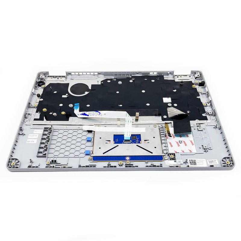 DURAFORCE New For Dell Latitude 3310 2-in-1 Palmrest Keyboard Touchpad 0RDX31 RDX31 Silver