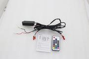 DURAFORCE 7X6 RGB MULTI COLOR LED SMD Halo Headlights PAIR for Jeep Wrangler YJ 86-95