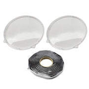 DURAFORCE A Pair Front Headlight Lens Cover For 2020-2022 2023 Mercedes-Benz G-Class W464