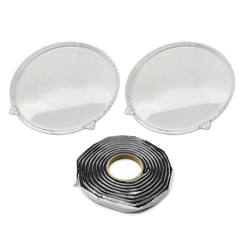 DURAFORCE A Pair Front Headlight Lens Cover For 2020-2022 2023 Mercedes-Benz G-Class W464