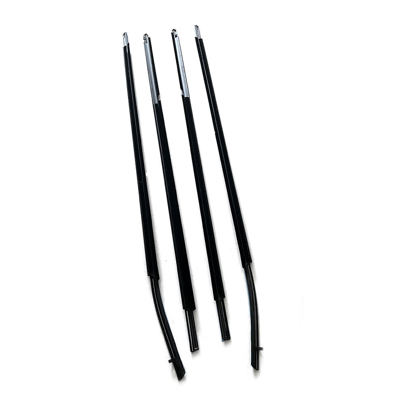 DURAFORCE For 2012-2014 Toyota Camry Car Door Side Window Trim Moulding Belt Weatherstrip