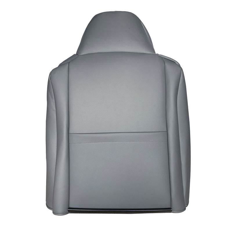 DURAFORCE For Ford F250 F350 Super Duty 2002-2007 Driver Side Leather Seat Cover Gray