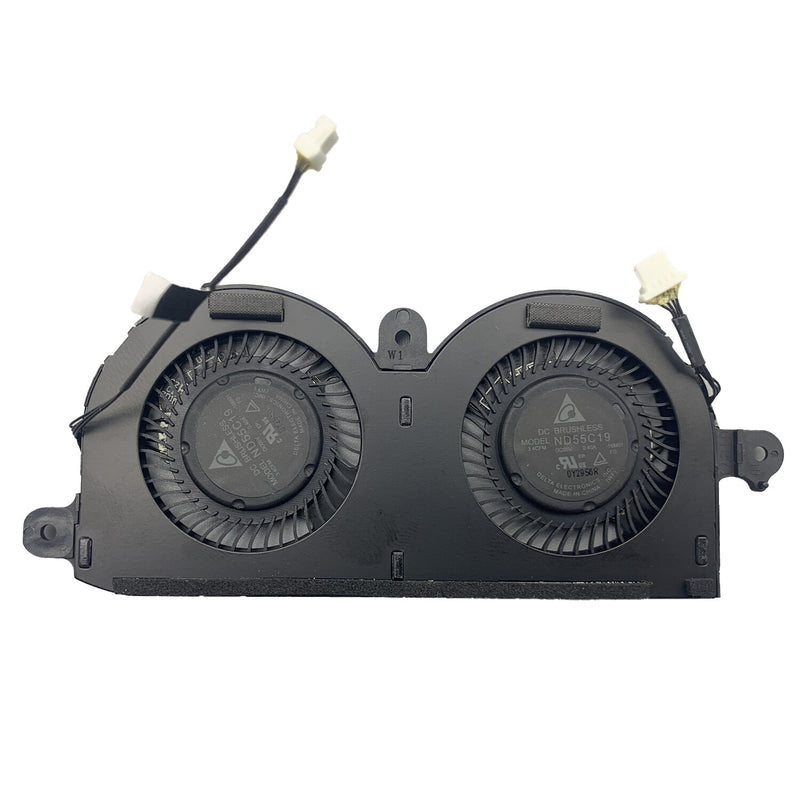 DURAFORCE New 4 Pin CPU Cooling Fan 980WH ND55C19-16M01 980WH For Dell XPS 13 9370 9380 US