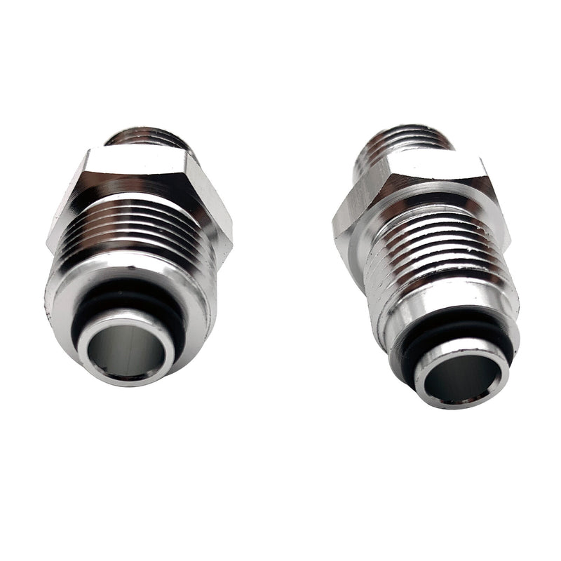 DURAFORCE 6AN POWER STEERING FITTING 16MM 1.5 AND 18MM 1.5 FOR GM HYDRO BOOST PUMP & RACK