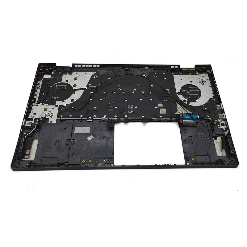 DURAFORCE New Palmrest Upper Case Backlit US Keyboard For Dell Vostro 15 7510 0XV1DW XV1DW
