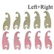 DURAFORCE 5 Pairs Door Lock Pawl Clip Left & Right Nylon Retainer For Ford For Mercury