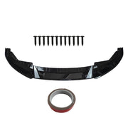 DURAFORCE FOR 21-25 BMW G26 M440i i4 M50 GRAN COUPE 3D STYLE GLOSS BLACK FRONT BUMPER LIP