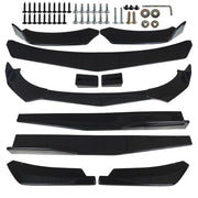 DURAFORCE Front Bumper Lip Spoiler Splitter Body Kit Blk For HONDA ACCORD Coupe Sedan Car