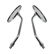 DURAFORCE Motorcycle Rear View Mirrors Z50J1/JZ ST50 ST70 CL70 CT90 For Honda M8 Chrome US