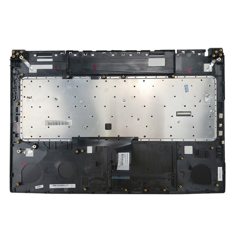DURAFORCE For MSI GE75 Palmrest Keyboard Full Color Backlit Non-Touchpad 3077E2C213Y Black