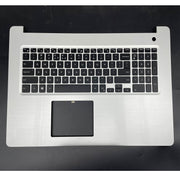 DURAFORCE New 06V9FW Silver Palmrest w/ Backlit Keyboard For Dell Inspiron 17 5770 5775 US