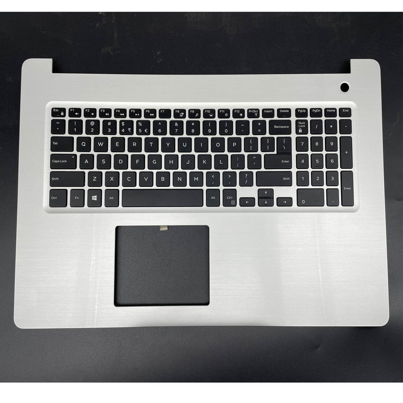 DURAFORCE New 06V9FW Silver Palmrest w/ Backlit Keyboard For Dell Inspiron 17 5770 5775 US