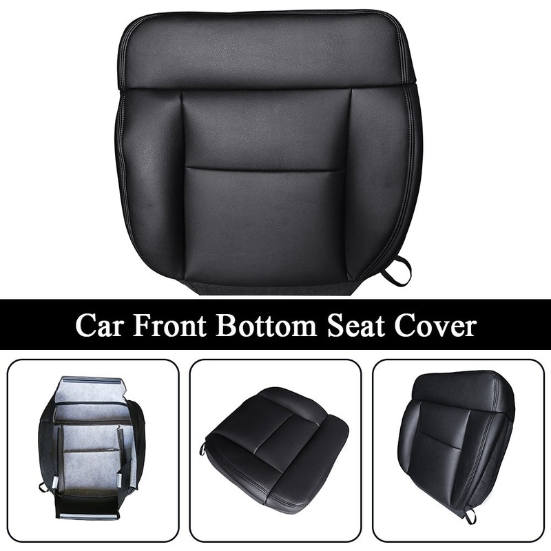 DURAFORCE Driver Bottom Leather Seat Cover For 2004 2005 2006 -2008 Ford F150 Super Crew
