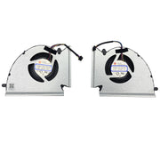 DURAFORCE New CPU+GPU Cooling Fan For MSI GP76 GE76 WE76 MS-17K2 MS-17K3 PABD1A010SHR N452