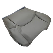 DURAFORCE For 2005-2021 Nissan Frontier Driver Bottom Perforated Leather Seat Cover Gray