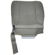 DURAFORCE Passenger Side Bottom Leather Seat Cover Gray For 2002-2005 Dodge Ram 1500 SLT