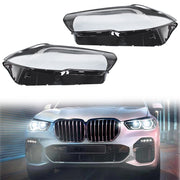 DURAFORCE New A Pair Headlight Lens Cover For BMW X5 X6 G05 G06 2019-2022 Left & Right US