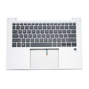 DURAFORCE New For HP Elitebook 840 G9 845 US Palmrest w/Backlit Keyboard Silver N09058-001
