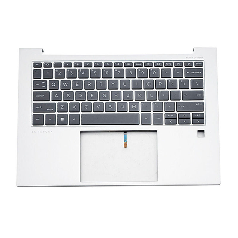 DURAFORCE New For HP Elitebook 840 G9 845 US Palmrest w/Backlit Keyboard Silver N09058-001